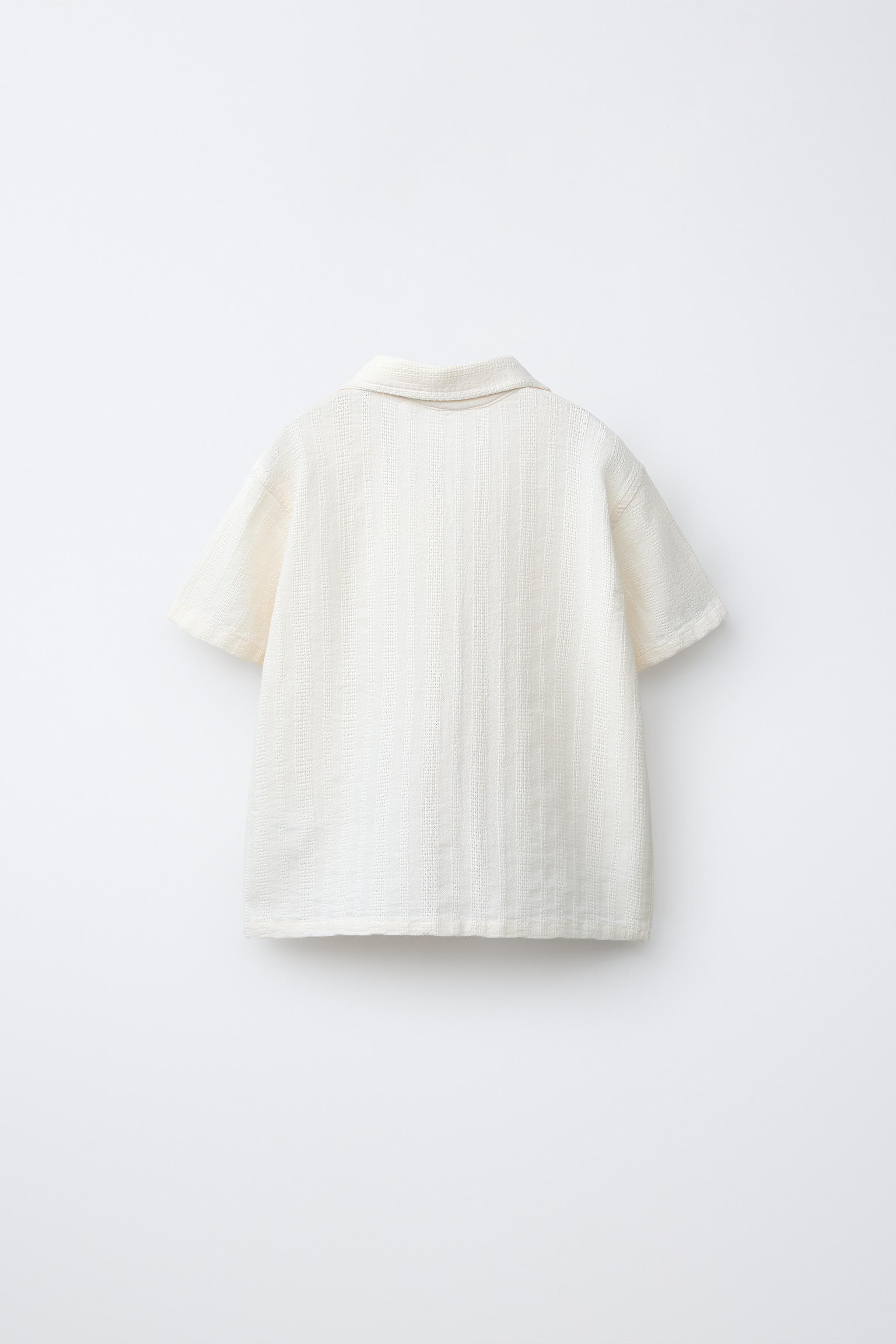 CHEMISE TEXTURÉE